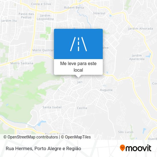 Rua Hermes mapa