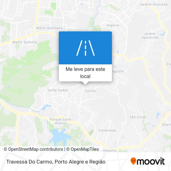 Travessa Do Carmo mapa