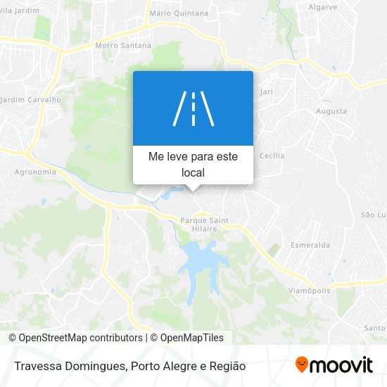 Travessa Domingues mapa