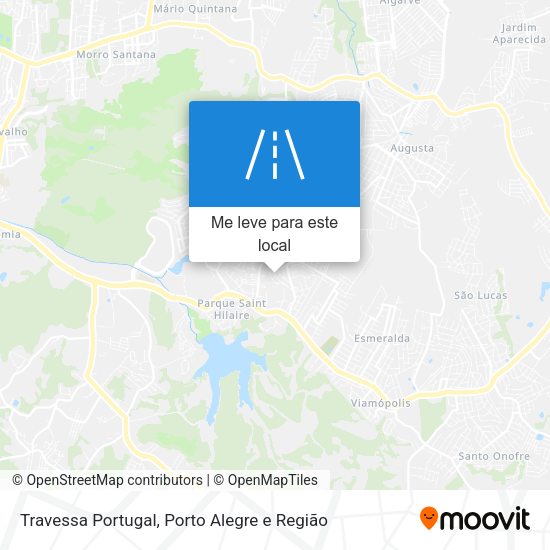 Travessa Portugal mapa