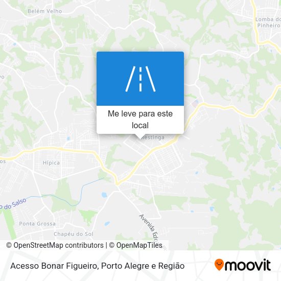 Acesso Bonar Figueiro mapa