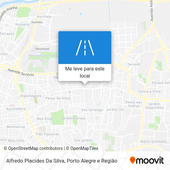 Alfredo Placides Da Silva mapa