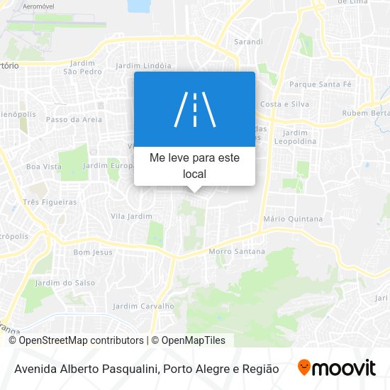 Avenida Alberto Pasqualini mapa