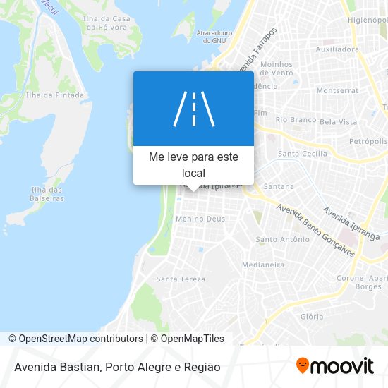 Avenida Bastian mapa