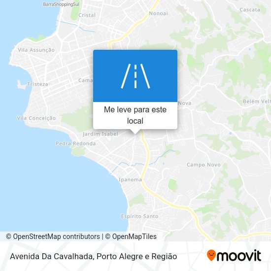 Avenida Da Cavalhada mapa