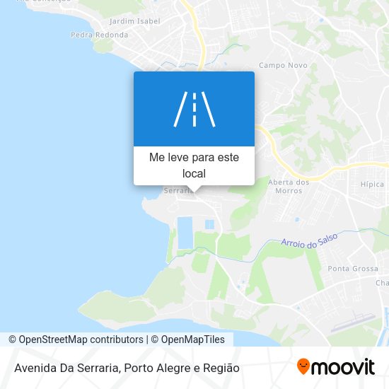 Avenida Da Serraria mapa