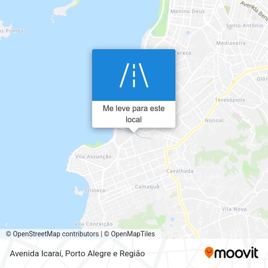 Avenida Icaraí mapa