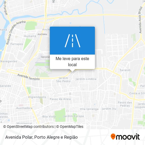 Avenida Polar mapa