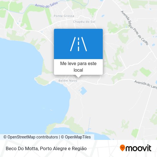 Beco Do Motta mapa