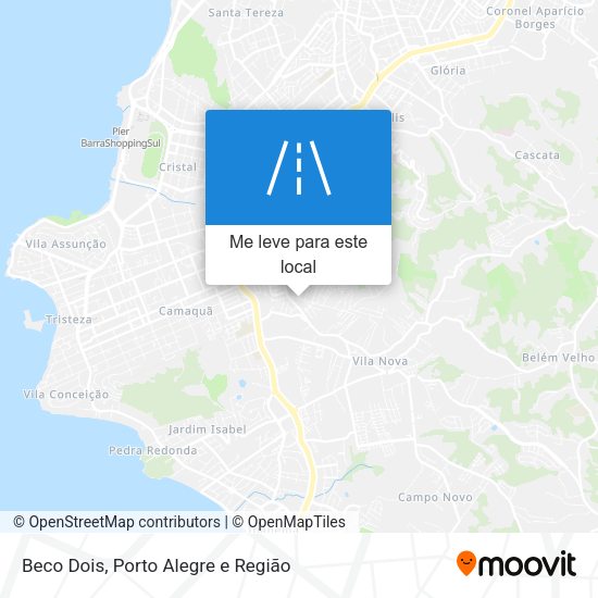Beco Dois mapa