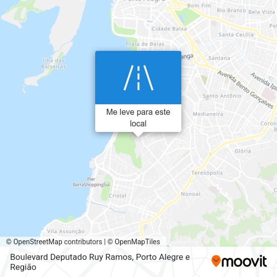 Boulevard Deputado Ruy Ramos mapa