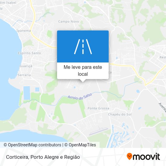Corticeira mapa