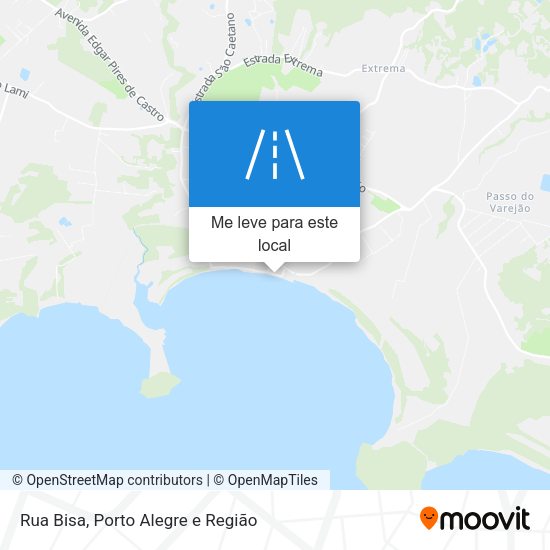 Rua Bisa mapa