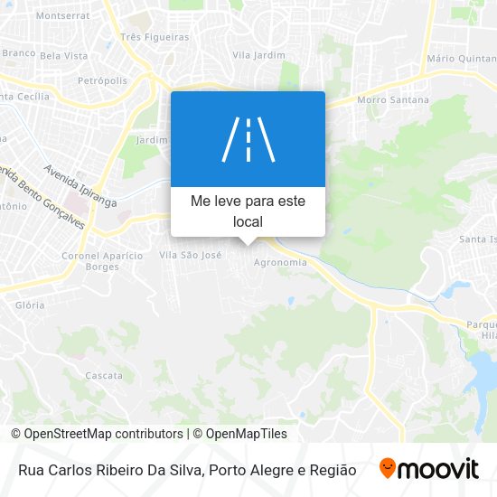 Rua Carlos Ribeiro Da Silva mapa