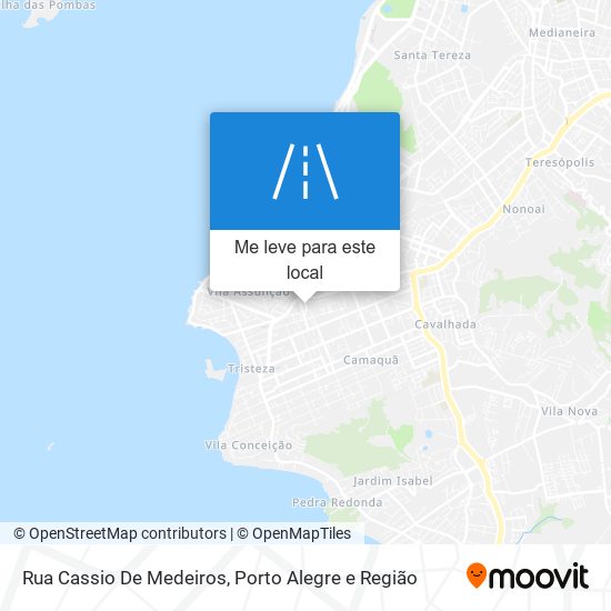 Rua Cassio De Medeiros mapa