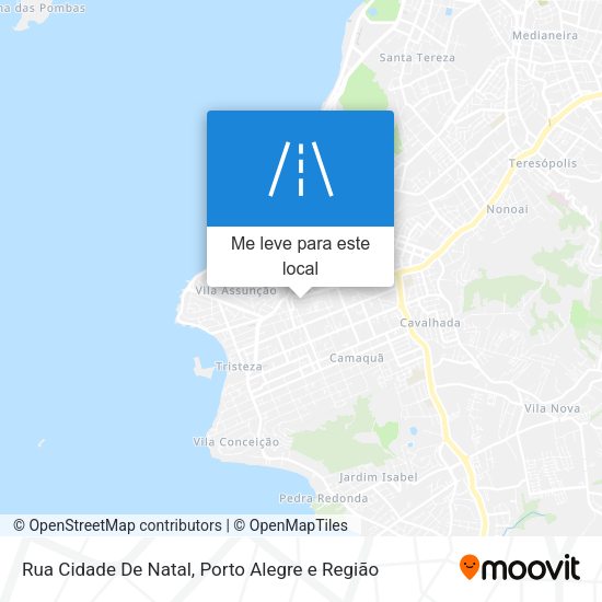 Rua Cidade De Natal mapa