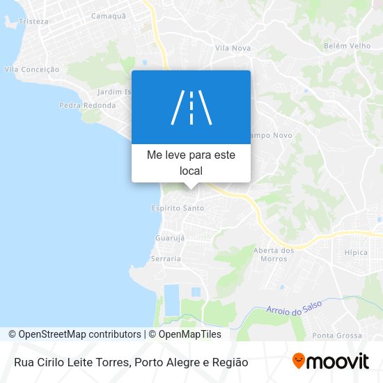 Rua Cirilo Leite Torres mapa