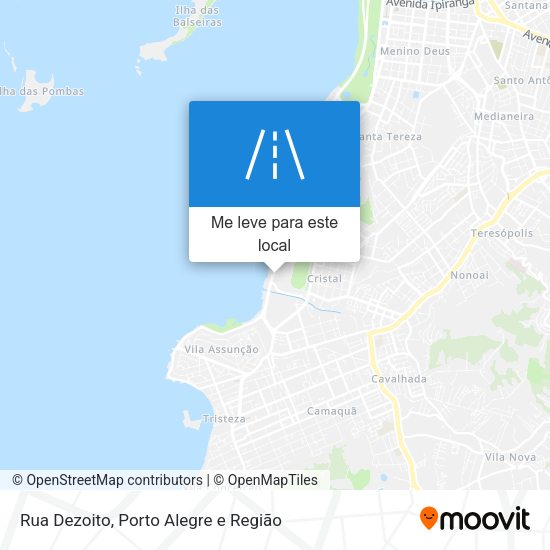Rua Dezoito mapa