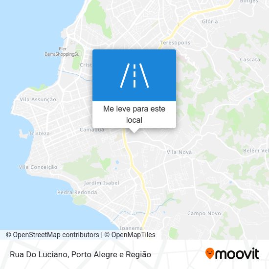 Rua Do Luciano mapa