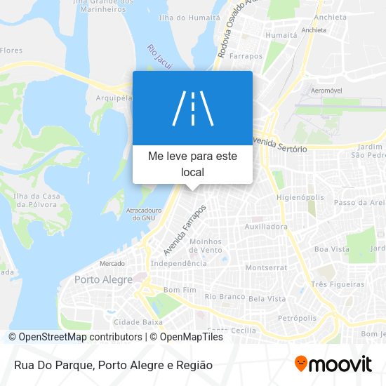 Rua Do Parque mapa