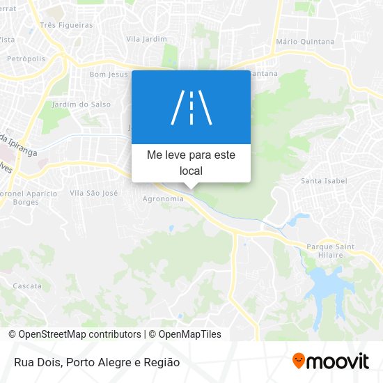 Rua Dois mapa