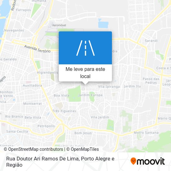 Rua Doutor Ari Ramos De Lima mapa