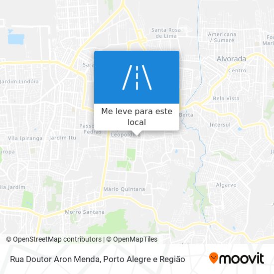 Rua Doutor Aron Menda mapa