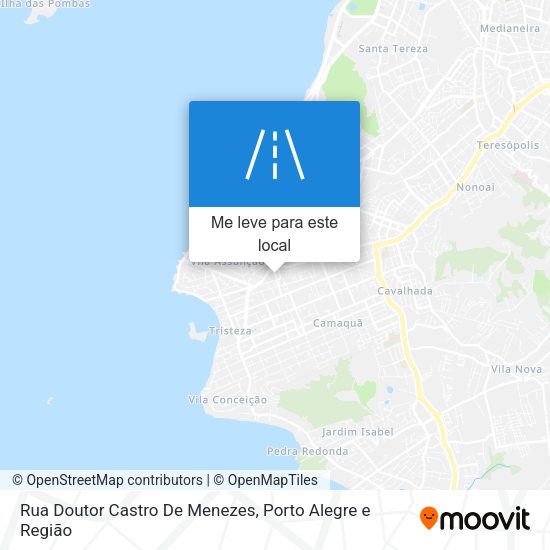 Rua Doutor Castro De Menezes mapa