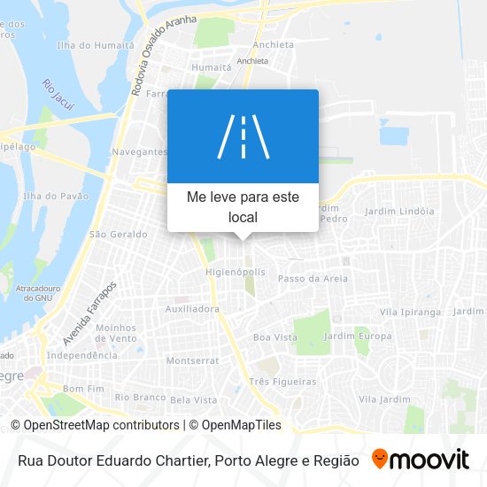 Rua Doutor Eduardo Chartier mapa