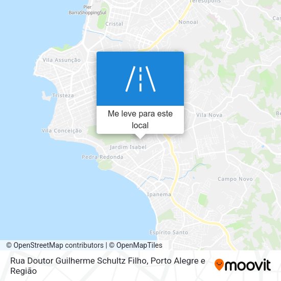 Rua Doutor Guilherme Schultz Filho mapa