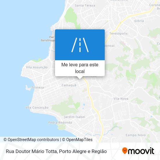 Rua Doutor Mário Totta mapa