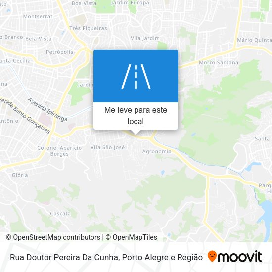 Rua Doutor Pereira Da Cunha mapa