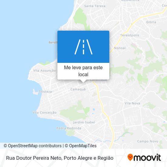 Rua Doutor Pereira Neto mapa