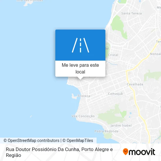 Rua Doutor Possidônio Da Cunha mapa