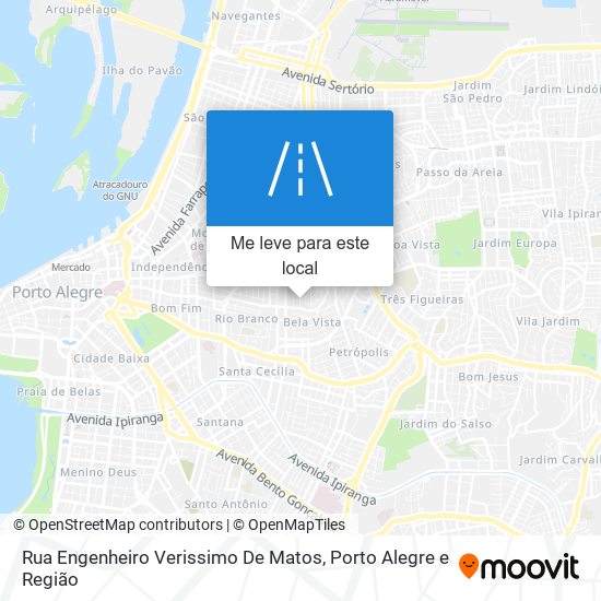 Rua Engenheiro Verissimo De Matos mapa