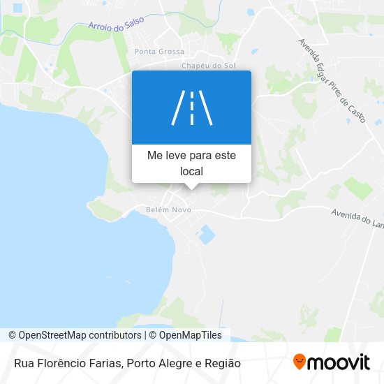 Rua Florêncio Farias mapa