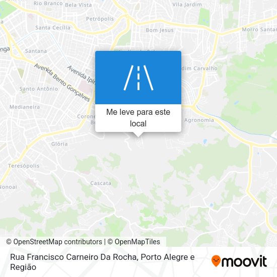 Rua Francisco Carneiro Da Rocha mapa