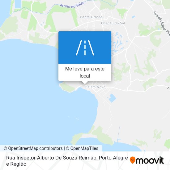 Rua Inspetor Alberto De Souza Reimão mapa