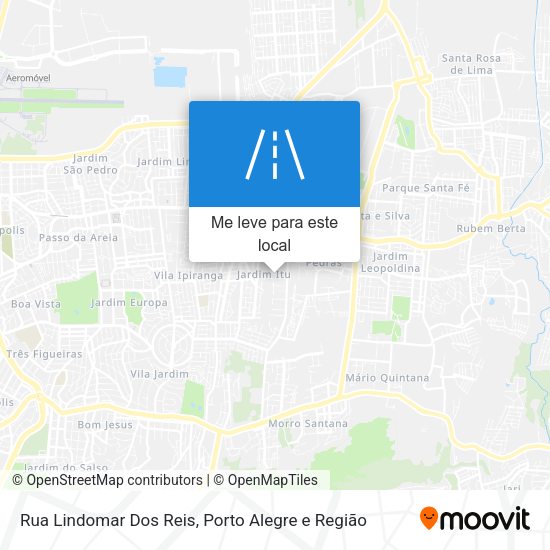Rua Lindomar Dos Reis mapa