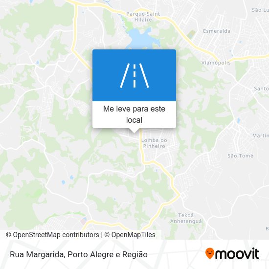 Rua Margarida mapa