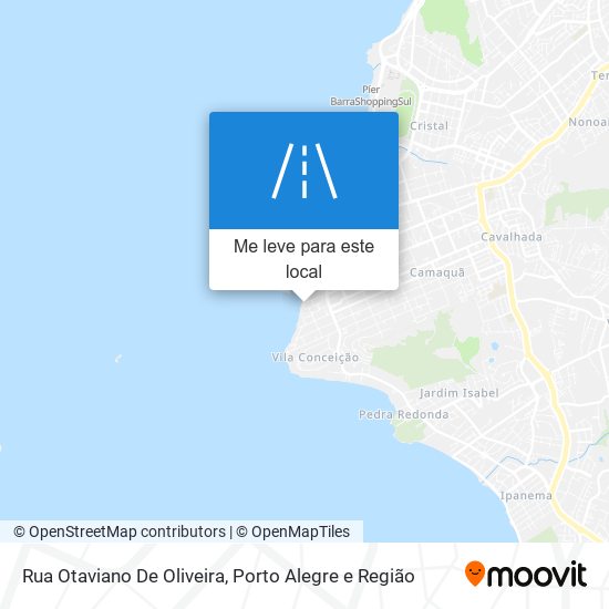 Rua Otaviano De Oliveira mapa