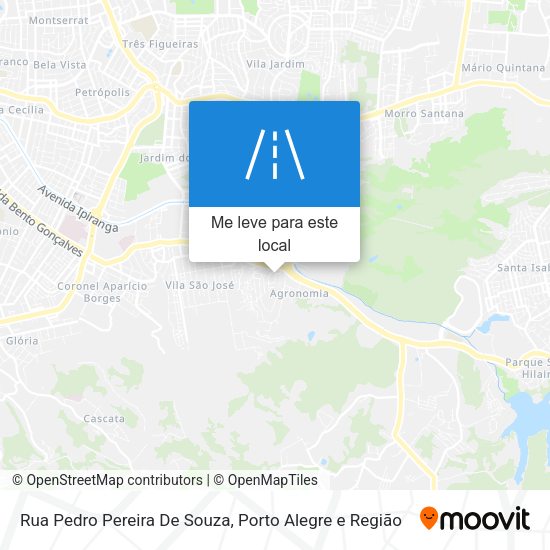 Rua Pedro Pereira De Souza mapa