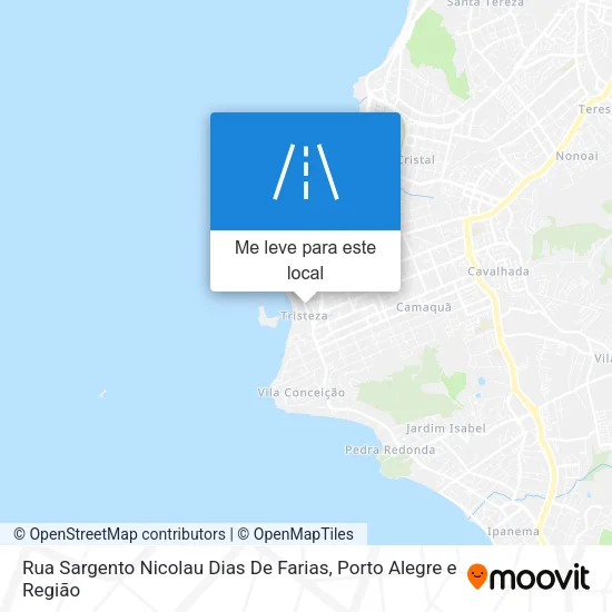 Rua Sargento Nicolau Dias De Farias mapa