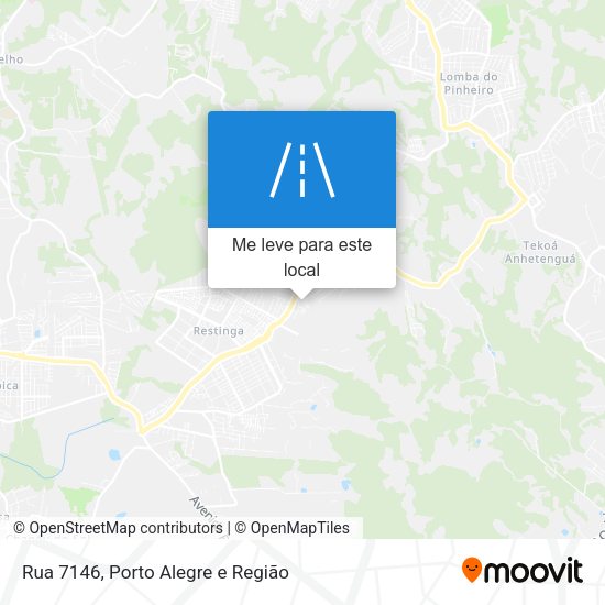 Rua 7146 mapa
