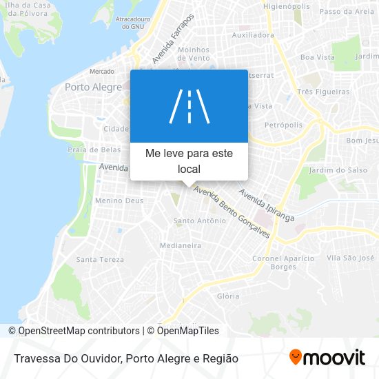 Travessa Do Ouvidor mapa