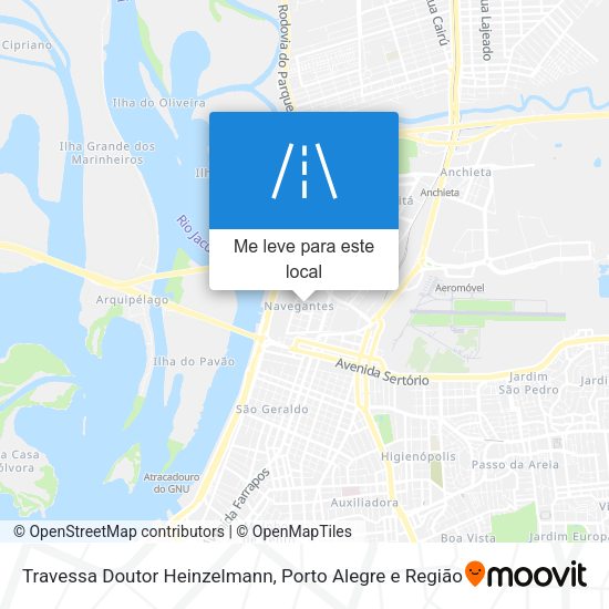 Travessa Doutor Heinzelmann mapa