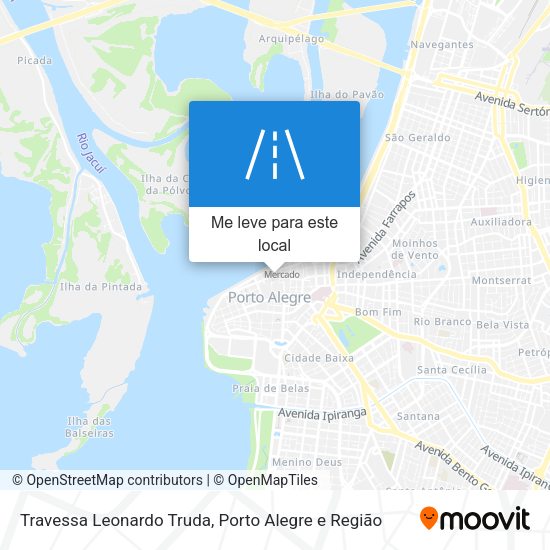 Travessa Leonardo Truda mapa