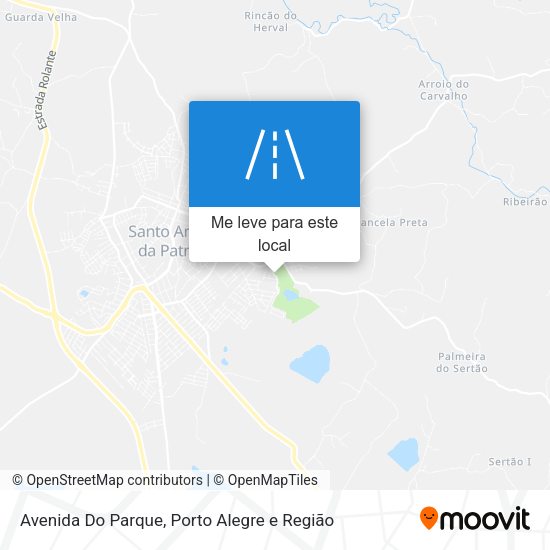 Avenida Do Parque mapa