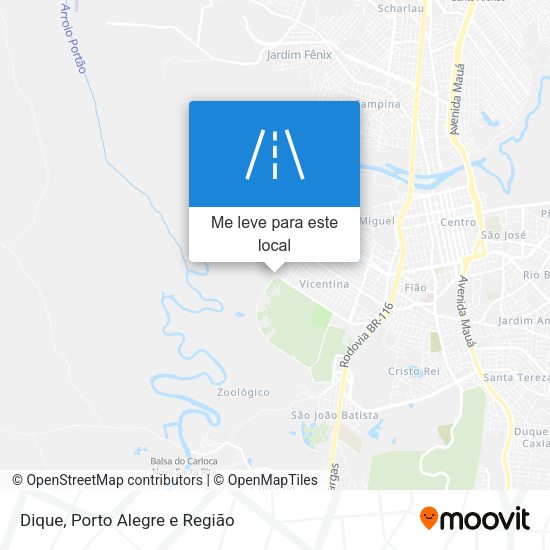 Dique mapa