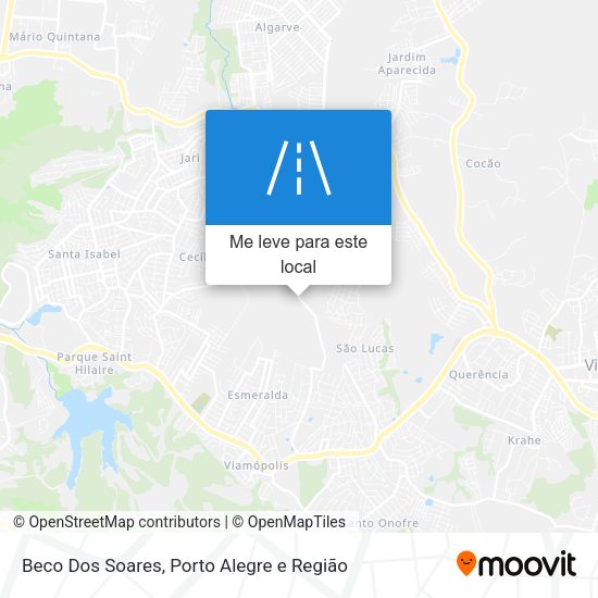 Beco Dos Soares mapa